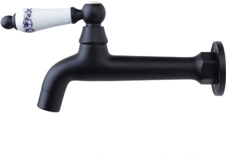 Кран для одного типа воды Bronze de Luxe 13262/1 Черный матовый 