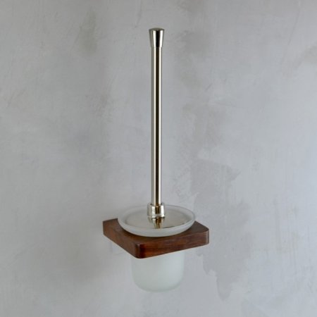 Ершик для унитаза Bronze de Luxe Forest 10706C Орех Хром матовый 