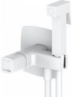 Гигиенический душ со смесителем WasserKRAFT Saale 9538 Белый матовый