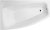 Акриловая ванна Byon Della 170х95 L Ц0000162 без гидромассажа 
