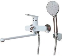 Смеситель для ванны Frap H49 F2249 универсальный Белый Хром