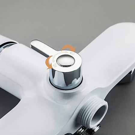 Смеситель для ванны Frap H49 F2249 универсальный Белый Хром 