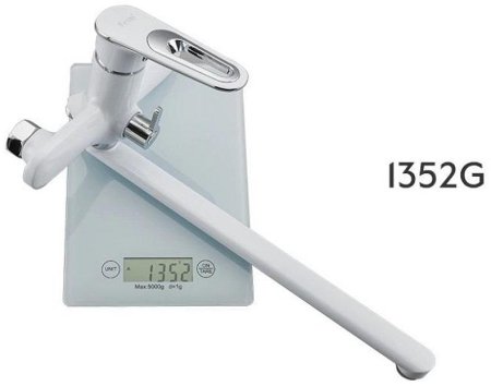 Смеситель для ванны Frap H49 F2249 универсальный Белый Хром 