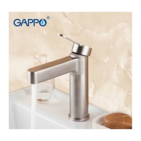 Смеситель для раковины Gappo G99-30 G1099-30 Сатин 