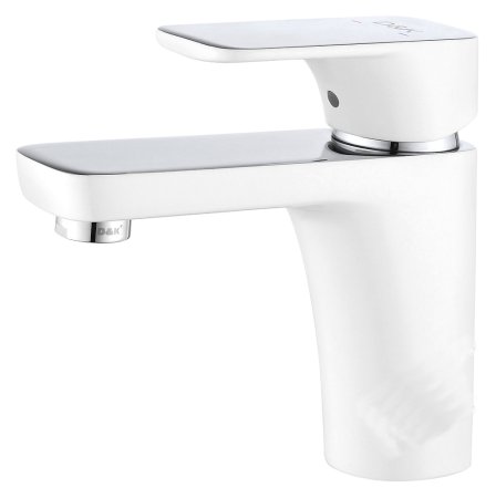 Смеситель D&K Berlin Steinbeis DA1432116 для раковины, белый 
