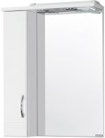 Зеркало со шкафом Aquaton Онда 58 1A009802ON01L с подсветкой Белое