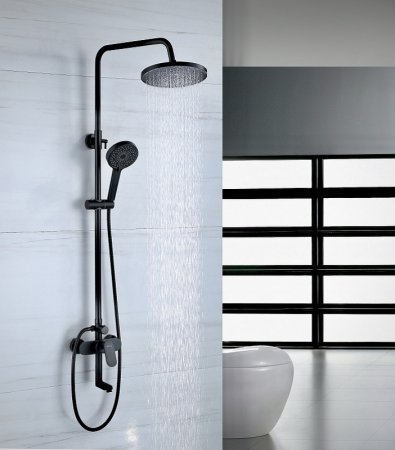 Душевая система Bond B01-9188 Черная матовая 