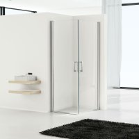 Душевой уголок Vincea Orta VSS-1O9090CL 90х90 см. хром , стекло прозрачное