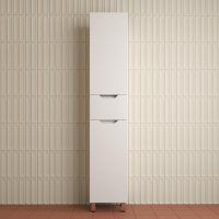 Пенал напольный Style Line "Остин" 360 см 1 ящик белый эмаль PLUS