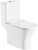 Унитаз компакт Azario Fretta Square AZ-5121 с бачком и сиденьем Микролифт 
