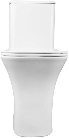 Унитаз компакт Azario Fretta Square AZ-5121 с бачком и сиденьем Микролифт 