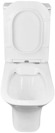Унитаз компакт Azario Fretta Square AZ-5121 с бачком и сиденьем Микролифт 