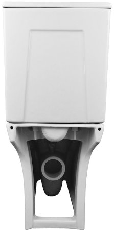 Унитаз компакт Azario Fretta Square AZ-5121 с бачком и сиденьем Микролифт 
