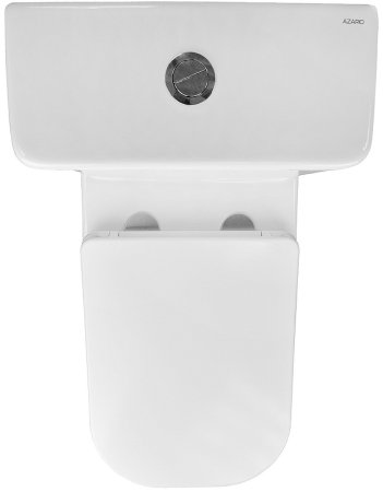 Унитаз компакт Azario Fretta Square AZ-5121 с бачком и сиденьем Микролифт 