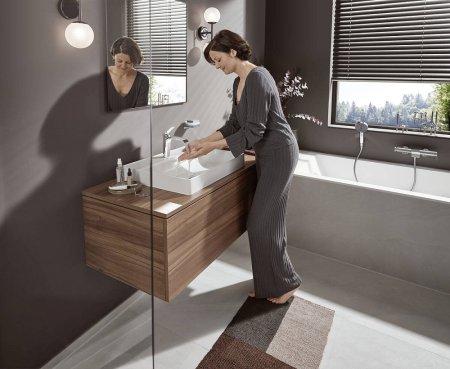 Смеситель Hansgrohe Vivenis 75420000 для ванны с душем, хром 