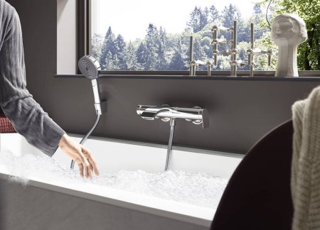 Смеситель Hansgrohe Vivenis 75420000 для ванны с душем, хром 
