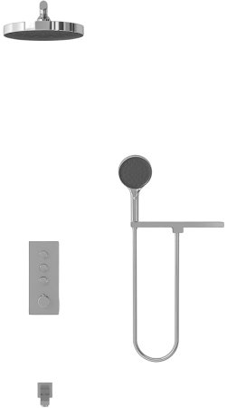 Душевая система Vincea Inspire VSFW-433TI2RCH с термостатом Хром 