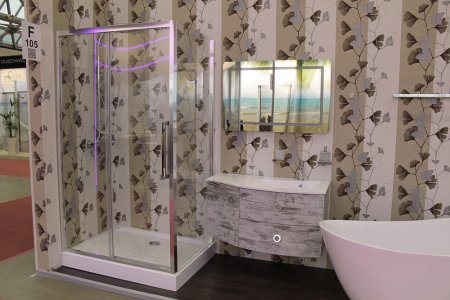 Душевой уголок Cezares Lux soft AH1 140/90 C Cr 