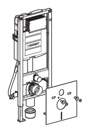 Система инсталляции для унитазов Geberit Duofix 111.361.00.5 