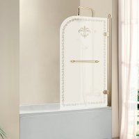 Шторка на ванну Cezares Retro V1 80/145 PP G R