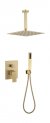 Душевая система скрытого монтажа Grocenberg GB5089MG-4 Матовый золото 