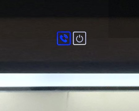 Зеркало BelBagno SPC-GRT-1200-800-LED-TCH-PHONE с bluetooth, микрофоном и динамиками 