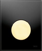Кнопка смыва TECE Loop Urinal 9242658 черное стекло, кнопка золото