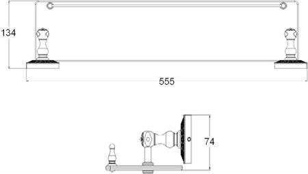 Полка Zorg Antic AZR 15 BR 
