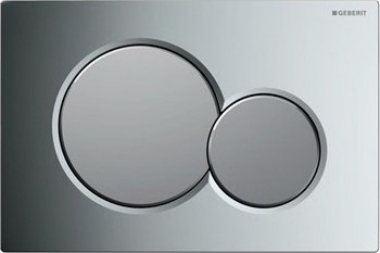 Кнопка смыва Geberit Sigma 01 115.770.KA.5 хром / матовый хром 