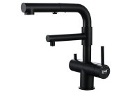 Смеситель Zorg Inox SZR-3216 GRAFIT для кухни графит