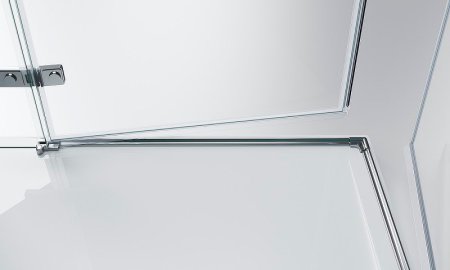 Душевой уголок BelBagno Kraft 90х80 KRAFT-AH-22-90/80-C-Cr-R профиль Хром стекло прозрачное 