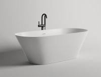 Ванна отдельностоящая глянцевая 180x80 Salini MONA 102911GRH окрашена по RAL снаружи