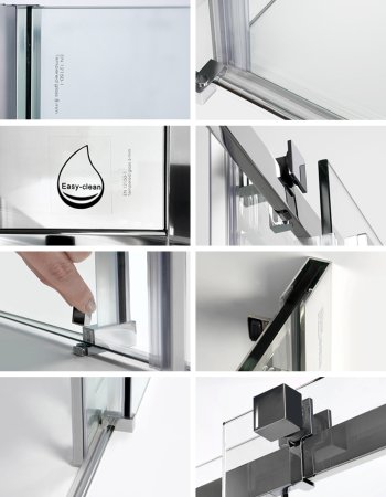 Душевая дверь в нишу WasserKRAFT Alme 15R05 120x200 см 