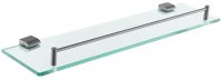 Полка стеклянная Rose RG1719T, пепельный