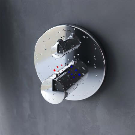 Смеситель для душа AM.PM Like F8075600 с термостатом Хром 