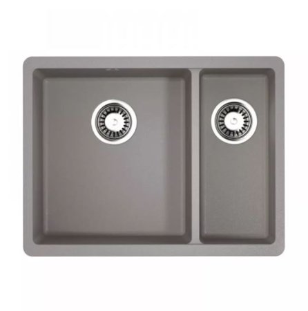 Мойка для кухни Omoikiri Kata-55-2-U-GR 4993390 Серая 