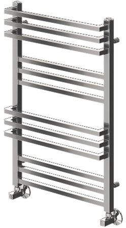 Водяной полотенцесушитель Terminus Нойс П12 500x800 4630080268401 Хром 