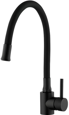 Смеситель для кухни Frap F40994-6 Черный матовый 