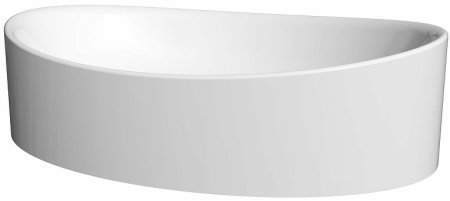 Раковина-чаша Marka One Roll 53 Polytitan У98808 Белая 