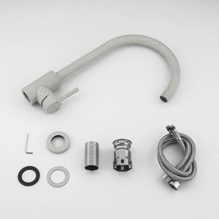 Смеситель для кухни Frap H899 F40899-2 Светло-серый 