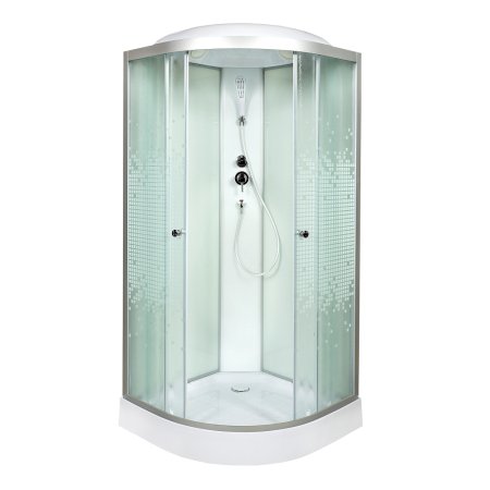 Душевая кабина Deto L 901 стандартная 100х100х215 