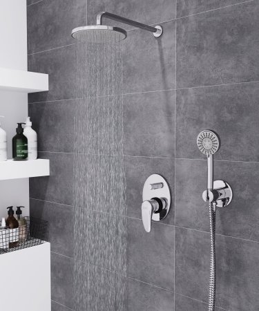 Душевая система скрытого монтажа ESKO (Set_6in1) 