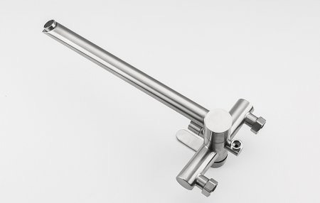 Смеситель для ванны Frap H801 F22801 универсальный Сатин 