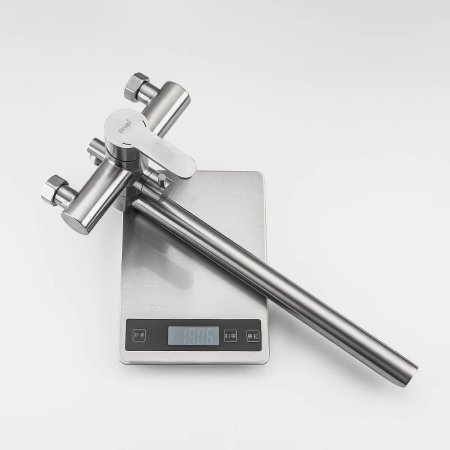 Смеситель для ванны Frap H801 F22801 универсальный Сатин 