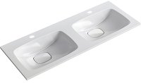 Раковина Aqwella Malaga 120 Duet Mal.12.04.D Белая