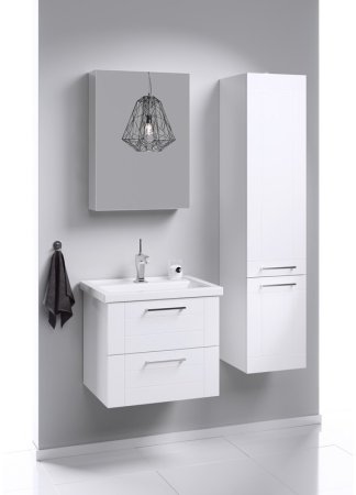 Шкаф пенал Aqwella Манчестер 35 MAN0535 Белый 