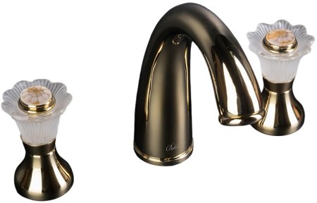 Смеситель для раковины Boheme Camelia 297 Золото 