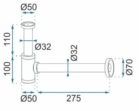 Сифон для раковины Rea REA-A5215 