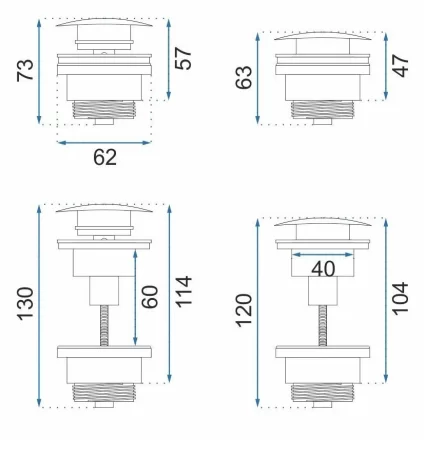 Сифон для раковины Rea REA-A5215 