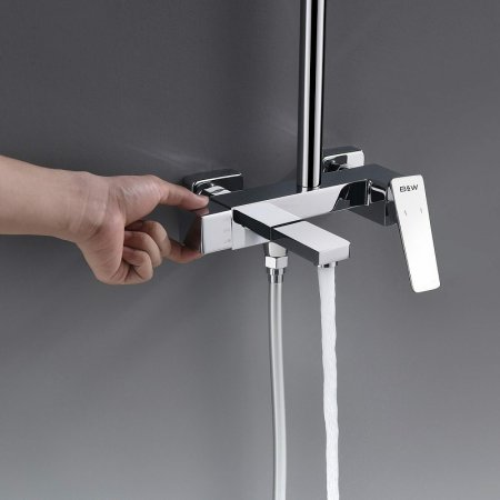 Душевая система Black&White Universe UK8500C 8500CUK Хром 